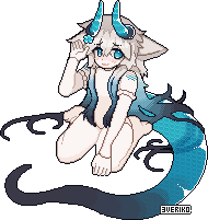 Personal artwork featuring my character Evie.