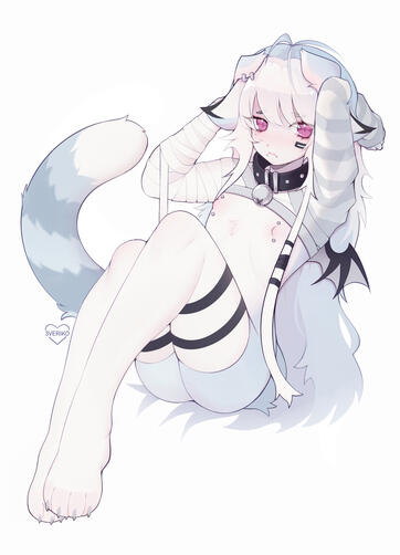 Gift artwork featuring Uzuvae's character Ren.